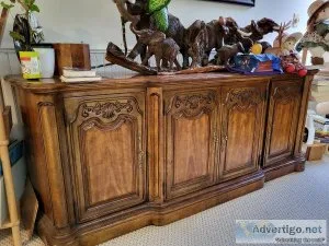 Mahogany Credenza