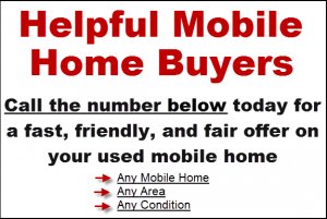 WE BUY MOBILE HOME FAST
