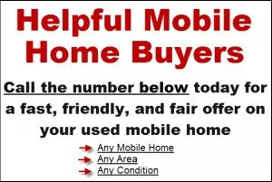 WE BUY MOBILE HOME FAST