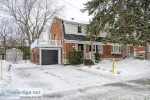 Superb semi-detached completely renovated in St-Laurent MTL
