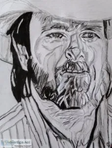 Black and White Dan Seals GG &ndash 8.5&Prime x 11&Prime Colored