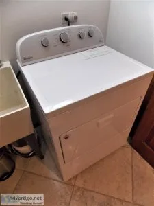 White Gas Dryer By Whirlpool