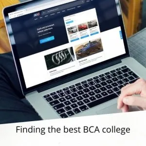 Finding the best bca college