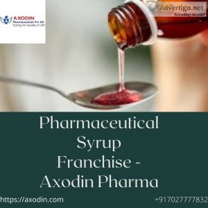 Pharmaceutical syrup franchise - axodin phamaceuticals