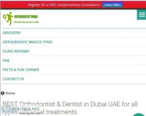 Orthodontist & dentist in dubai uae most affordable dental