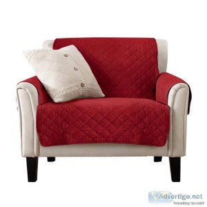 1 Seater Sofa Covers Quilted Couch Lounge Protectors Slipcovers 