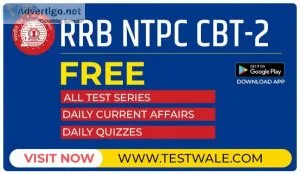 Indian railways is going to announce the rrb ntpc cbt 2 exam dat