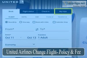 United airlines flight change: change flight on the fly