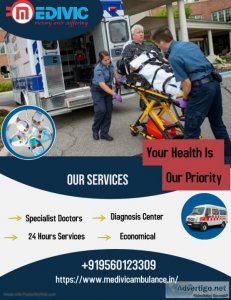 Rapid Ambulance Service in Barpeta Road by Medivic North East Am