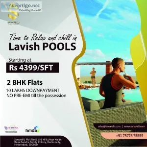 Apartments for sale in bowrampet  Sanarelli