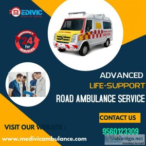 Reliable Ambulance Service in Mayur Vihar Delhi by Medivic