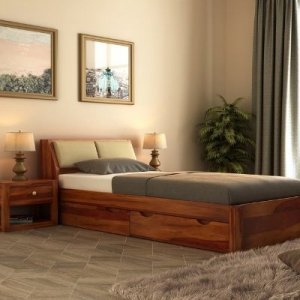 Buy single beds - best price on wooden single beds online