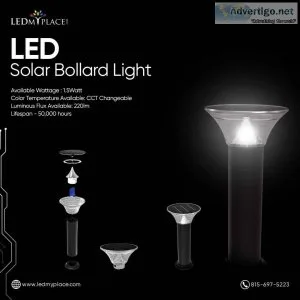 LEDMyplace Solar LED Bollard Lights The Perfect Way to Light Up 