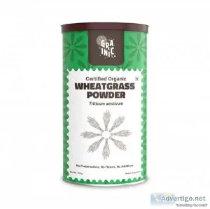 Organic Herbal Wheatgrass Powder