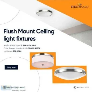 Get the Modern Look You Want with LED Flush Mount Ceiling Light 