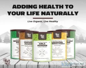 Buy best quality organic powder online in india