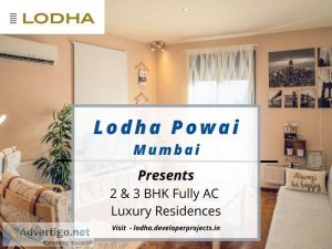 Lodha Powai Mumbai  The Newest Address Of Joy