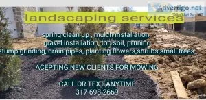 Landscaping services
