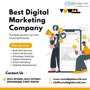 Digital marketing company in lucknow | vowel digital adworld