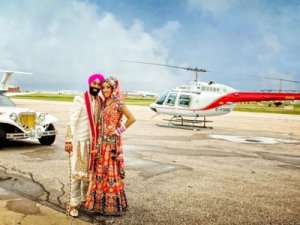 Best wedding helicopter service in kerala