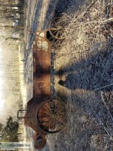 Old Antique Manure Spreader