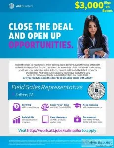 Field Sales Representative - Salinas CA