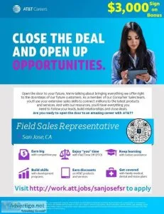 Field Sales Representative - San Jose CA