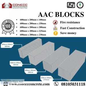 Eco-friendly AAC Blocks
