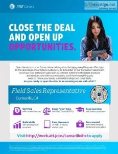 Field Sales Representative - Camarillo CA