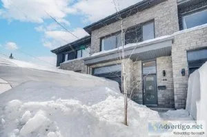 Magnifique maison de ville 4 chambres &agrave Montr&eacuteal-Nor