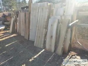 1&quot thick live edge boards