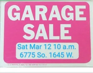 Garage Sale