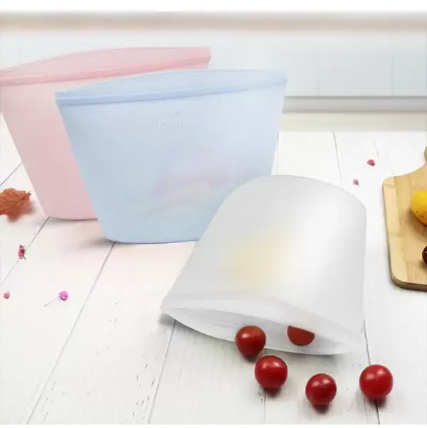 Best Sale On Silicone Products For Kitchen Storage Bags