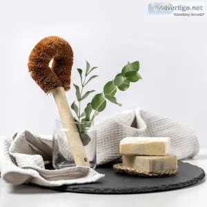 Best Seller Of Sustainable Coconut Fiber Brush  NuSEAS