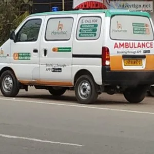 Which road ambulance is best for Delhi to Patna route