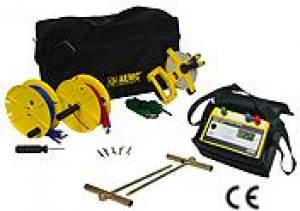 What is the most common method of determining ground resistance