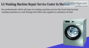 LG Washing Machine Repair Near Me Mumbai
