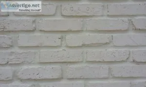 White Brick Wall Design - Morton Stones