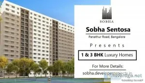 Pre-Launch Sobha Sentosa at Panathur Bangalore
