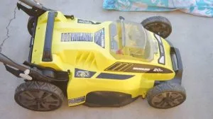 2 RY40108 Ryobi 40V Lithium 20&quot Lawnmowers W Battery and cha