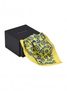 Buy Chokore Yellow Pocket Square Online