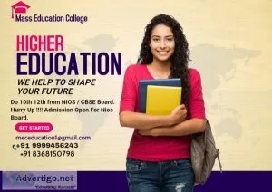 Nios Admission 2022 for on Demand for students