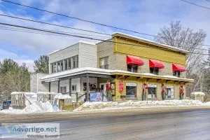Gourmet grocery store with semi-commercial building for sale Ste