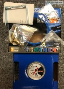 SPW ProGauge 7 Color Led Oil Temperature Gauge spw78.03.05