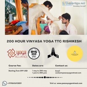 200 hour yoga teacher training in rishikesh