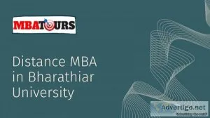 Distance MBA in Bharathiar University