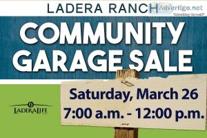 Ladera Ranch Community Garage Sale