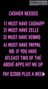 Cashiers Needed As Soon As Possible
