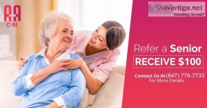 Live-IN Caregiver Services For Seniors (Starting  3500Month)