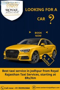 Best taxi service in jodhpur from royal rajasthan taxi services,